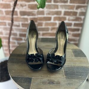 Carlos Santana Black High-Heel Shoes